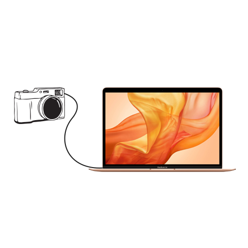 External camera MacBook