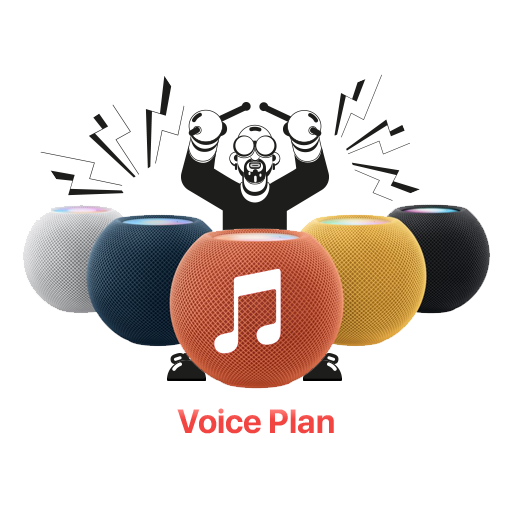 apple music voice plan homepod mini colours