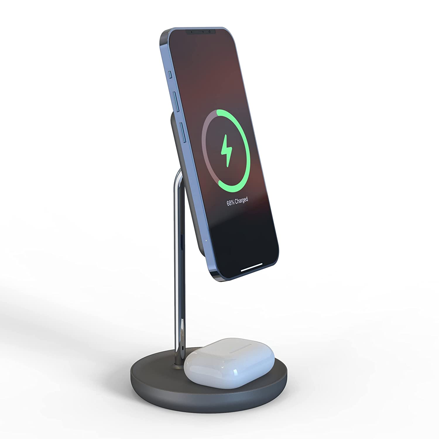 TOLE Premium 2-in-1 Wireless Charger for iPhone & AirPods